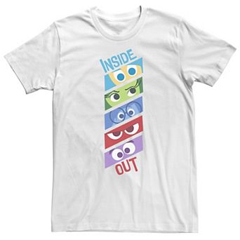Big & Tall Disney / Pixar Inside Out Emotion Eyes Tee