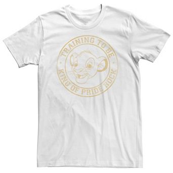 Big & Tall Disney Lion King Simba King In Training Tee