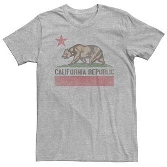 Big & Tall California State Bear Flag Logo Tee