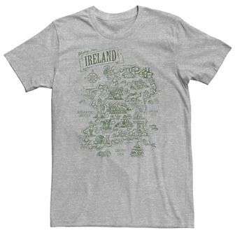 Big & Tall Greetings From Ireland Tee