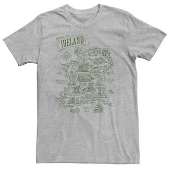 Big & Tall Greetings From Ireland Tee