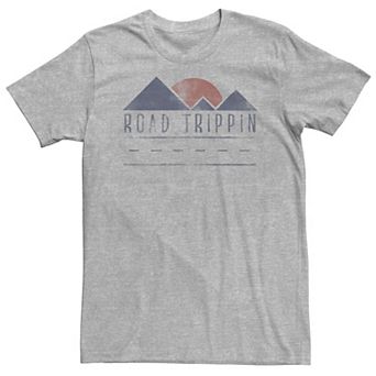 Big & Tall "Road Trippin'" Mountain Highway Explore Vintage Tee