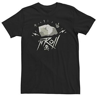 Big & Tall Rock And Roll Funny Pun Vintage Tee