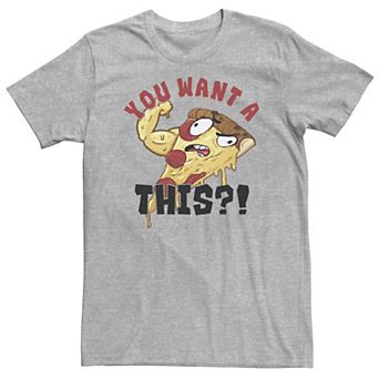 Big & Tall Pizza Slice Portrait Tee