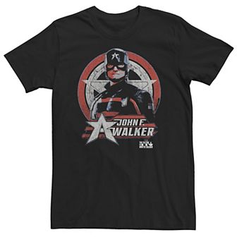 Big & Tall Marvel The Falcon And The Winter Soldier John F. Walker Portrait Tee