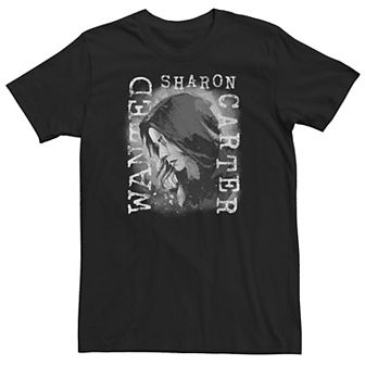 Big & Tall Marvel The Falcon And The Winter Soldier "Wanted Sharon Carter" Poster Tee