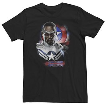 Big & Tall Marvel The Falcon And The Winter Soldier Captain America Collage Tee