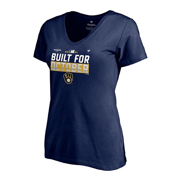 Mlb Milwaukee Brewers Men's Long Sleeve Core T-shirt : Target