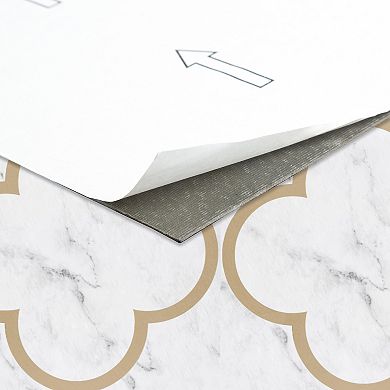 Achim Retro Van Cleef 12'' x 12'' 20-piece Self Adhesive Vinyl Floor Tile Set