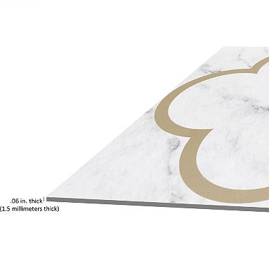 Achim Retro Van Cleef 12'' x 12'' 20-piece Self Adhesive Vinyl Floor Tile Set