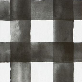 Achim Retro Watercolor Check 12'' x 12'' 20 pc Self Adhesive Vinyl Floor Tile Set