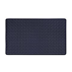 Achim Embossed Faux Leather Anti-Fatigue 20X39 Kitchen Mat