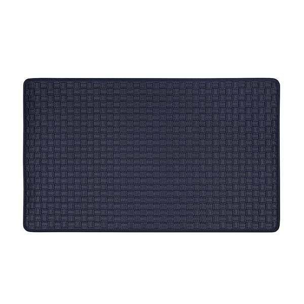 Achim WovenEmbossed FauxLeather AntiFatigue Mat