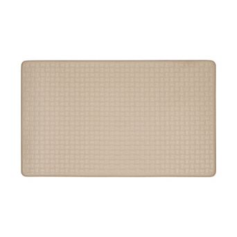 Achim Woven-Embossed Faux-Leather Anti-Fatigue Mat