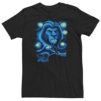 Disney's The Lion King Mufasa Big & Tall Pride Rock Starry Night Portrait Tee