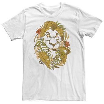 Big & Tall Disney The Lion King Leaf Scar Portrait Tee
