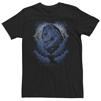 Big & Tall Disney The Lion King Mufasa In The Sky Tee