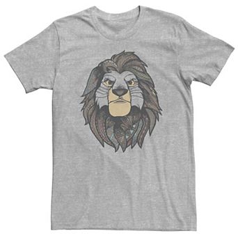 Disney's The Lion King Simba Big & Tall Boho Portrait Tee
