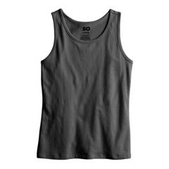 Miami Marlins Girl's Youth Game Heart Tank Top - Black