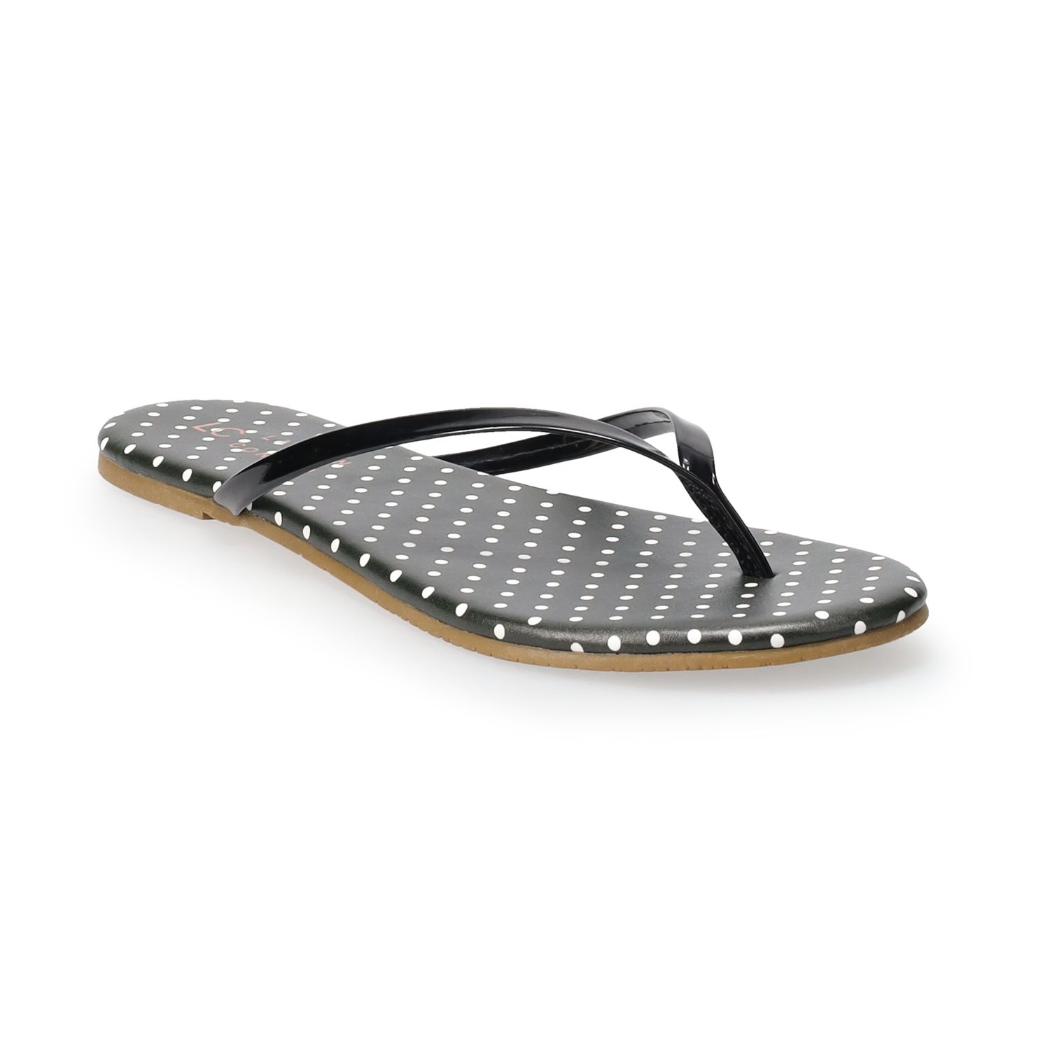 kohls black sandals
