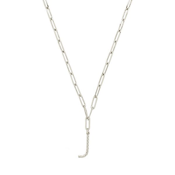 MC Collective Braided Initial Pendant Necklace