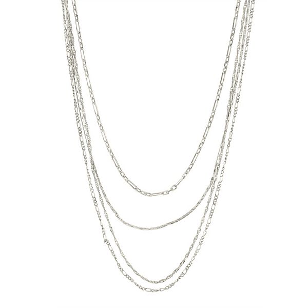 MC Collective Cable & Link Chain Multi-Layered Necklace