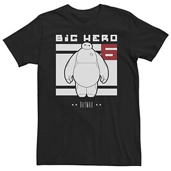 Big & Tall Disney Big Hero 6 Baymax Block Tee