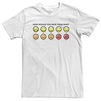 Big & Tall Disney Big Hero 6 Rate Your Pain Tee