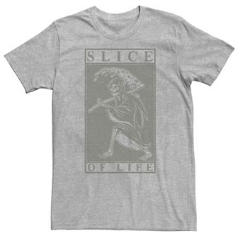 Big & Tall Grim Reaper Slice Of Life Tarot Card Tee