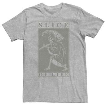 Big & Tall Grim Reaper Slice Of Life Tarot Card Tee