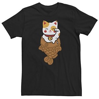 Big & Tall Fifth Sun Taiyaki Ice Cream Cat Tee