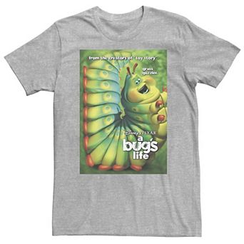 Big & Tall Disney / Pixar A Bug's Life Heimlich Grass Guzzler Poster Tee
