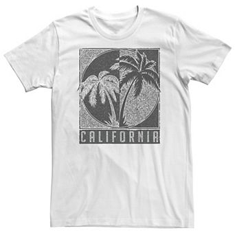 Big & Tall California Tonal Palm Tree Stamp Tee