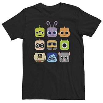 Big & Tall Disney / Pixar Character Icon Grid Tee