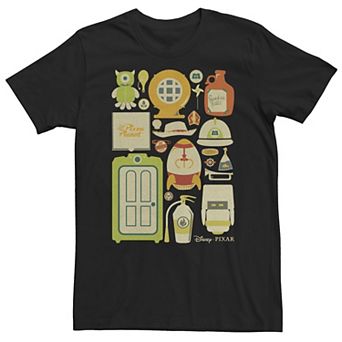 Big & Tall Disney / Pixar Icons Collage Tee