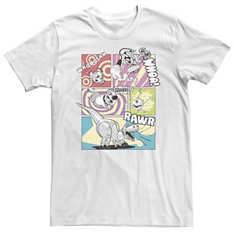 Big & Tall Disney / Pixar Character Portrait Panels Tee