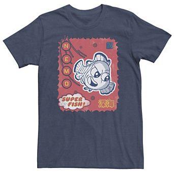 Big & Tall Disney / Pixar Finding Nemo Kanji Style Poster Tee