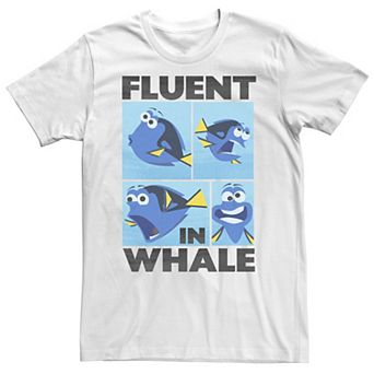 Big & Tall Disney / Pixar Finding Dory "Fluent in Whale" Tee