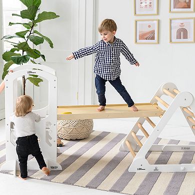 Little Partners 2-in-1 Climbing Ramp Slide