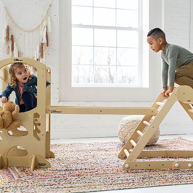 Little Partners 2-in-1 Climbing Ramp Slide