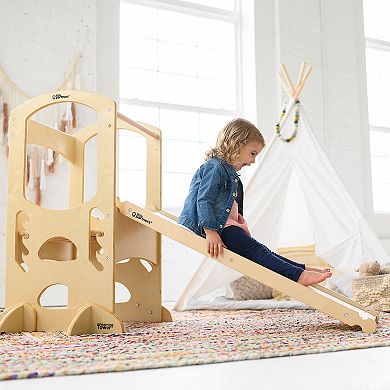 Little Partners 2-in-1 Climbing Ramp Slide