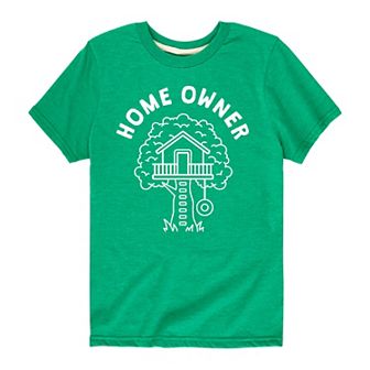 Boys 8-20 Home Owner Treehouse Graphic Tee