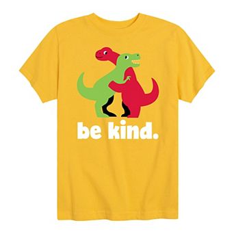 Boys 8-20 Be Kind Dinosaurs Graphic Tee