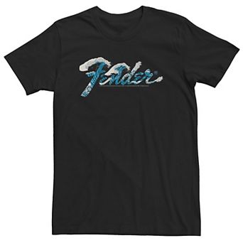 Big & Tall Fender Wave Text Logo Tee