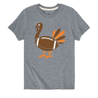 Boys 8-20 Turkey Football Graphic Tee