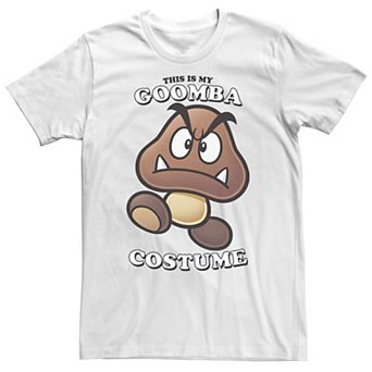 Big & Tall Nintendo Super Mario "This Is My Goomba Costume" Tee