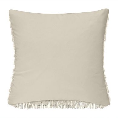 Edie@Home Gatsby Fringe Throw Pillow