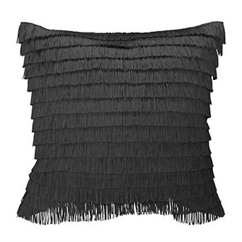 Edie@Home Gatsby Fringe Throw Pillow
