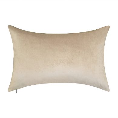 Edie@Home Corded Marble Lumbar Throw Pillow