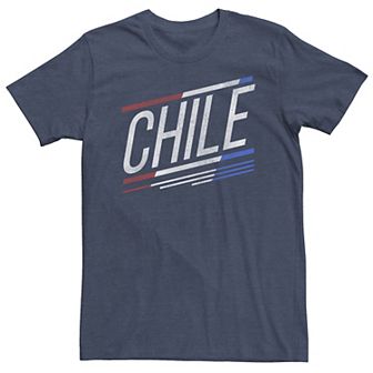 Big & Tall Fifth Sun Chile Slanted Stripe Logo Tee
